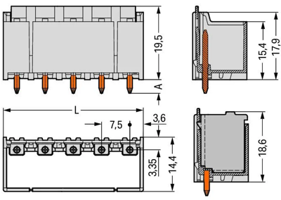 2092-3402/200-000 WAGO PCB Connection Systems Image 2