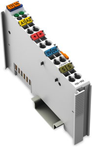 Output terminal for 750 series, Outputs: 2, (W x H x D) 12 x 100 x 69.8 mm, 750-552