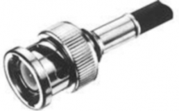 BNC plug 50 Ω, RG-142, RG-142A, RG-142B, crimp connection, straight, 2-331350-9