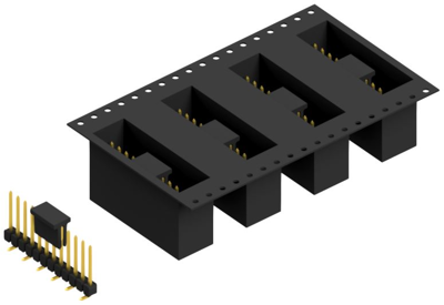 SL10SMD10412GBTR Fischer Elektronik PCB Connection Systems