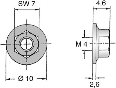 002.09.314 Ettinger Nuts, Washers, Rings Image 2