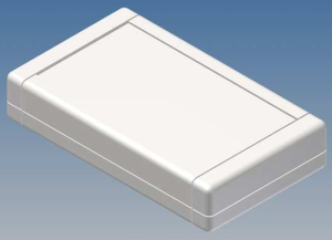 ABS enclosure, (L x W x H) 160 x 94 x 31.5 mm, white (RAL 9002), IP54, TB-2B.7