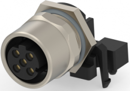 Circular connector, 3 pole, solder connection, angled, T4145515031-001