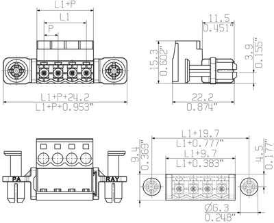1353470000 Weidmüller PCB Connection Systems Image 2