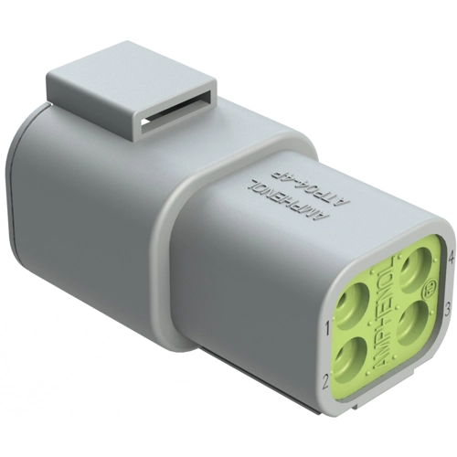 ATP04-4P-RD01 Amphenol Automotive Power Connectors Image 2