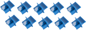 Dust protective cap, blue, for RJ45 socket, BS08-01023-10