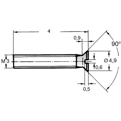 001.71.301 Ettinger Screws, Threaded Rods Image 2