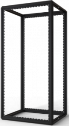 42 U cabinet rack, (H x W x D) 2000 x 800 x 1000 mm, steel, black gray, 20630-108