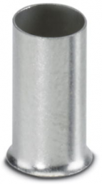 Uninsulated Wire end ferrule, 16 mm², 12 mm long, DIN 46228/1, silver, 3200425