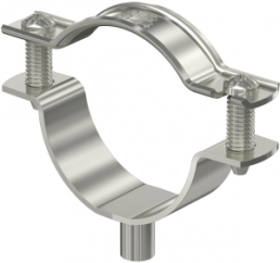 Spacer clamp, max. bundle Ø 44 mm, stainless steel, (L x W) 73 x 18 mm