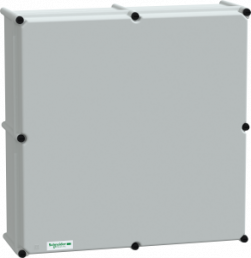 Polyester enclosure, (L x W x H) 180 x 540 x 540 mm, light gray (RAL 7035), IP66, NSYPLSP5454G