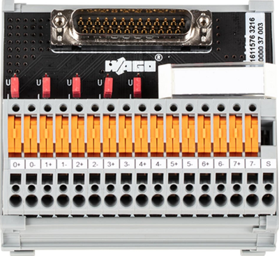 704-8033 WAGO Transfer Modules for Mounting Rail Image 2