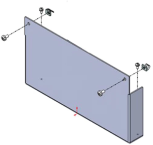 RackChiller In-Row Cooler Ganging Kit for ProLineRack, 45 U, 600 mm Width
