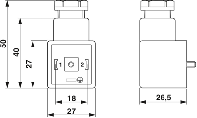 1527919 Phoenix Contact DIN Valve Connectors Image 2