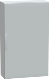 Control cabinet, (H x W x D) 1250 x 750 x 320 mm, IP65, polyester, light gray, NSYPLA1273G