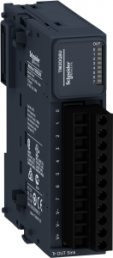 Digital output module for Modicon M221/M241/M251/M262, (W x H x D) 27.4 x 90 x 84.6 mm, TM3DQ8U