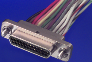 D-Sub connector, 51 pole, straight, crimp connection, 1532177-2