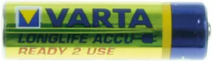 56706 101 111 VARTA Round Cell Batteries, 9V Block Batteries