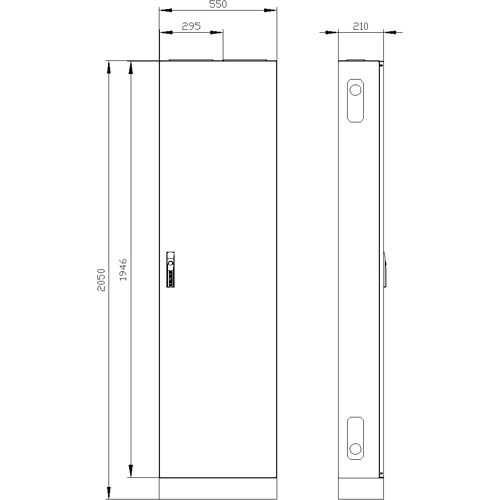 8GK1332-8KA22 Siemens Switch Cabinets, server cabinets Image 2