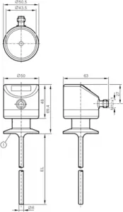 TD2863 IFM electronic Temperature Probes and Indicators