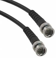 Coaxial Cable, BNC plug (straight) to BNC plug (straight), 75 Ω, RG-59, grommet black, 750 mm, 115101-20-M0.75
