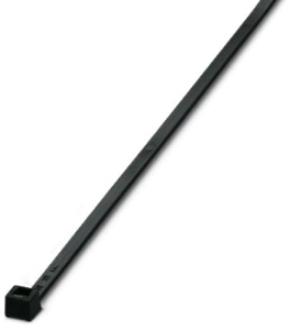 Cable tie, polyamide, (L x W) 200 x 3.6 mm, bundle-Ø 2 to 50 mm, black, UV resistant, -40 to 105 °C