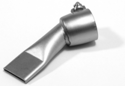 Wide slot nozzle ø 31.5 mm, 20 x 2 mm, 15° angled for hot-air blowers, 130.631