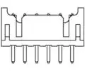 1-1470109-4 TE Connectivity PCB Connection Systems