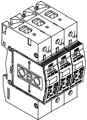 5094574 OBO Bettermann Overvoltage Protection Image 2