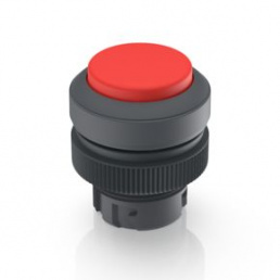 RAFIX 22 QR, illuminated pushbutton, protruding bezel, round collar, momentary contact function, fro