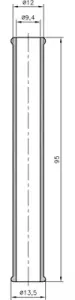 02530022010 SES-Sterling Kink Protection Sleeves