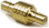 Coaxial adapter, 50 Ω, SMB plug to SMB plug, straight, 0411038