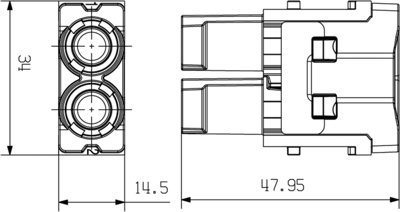 2668180000 Weidmüller Contact Inserts Image 2