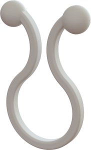 Cable twist clip, max. bundle Ø 35 mm, polyamide, natural, (H) 56 mm