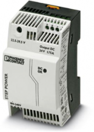 Power supply, 22.5 to 29.5 VDC, 1.75 A, 42 W, 2868648