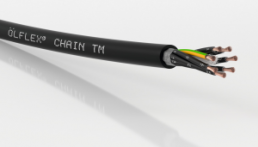 PVC control line ÖLFLEX CHAIN TM 25 G 1.5 mm², AWG 16, unshielded, black
