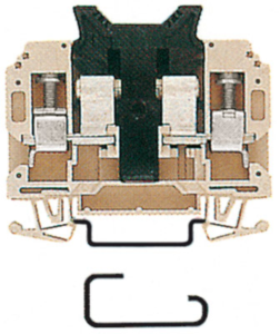Fuse terminal block, 2 pole, 0.5-10 mm², 440 V, 10 A, 9509620000
