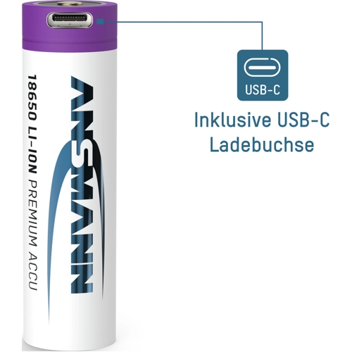 1307-0003 Ansmann Round Cell Batteries, 9V Block Batteries Image 5
