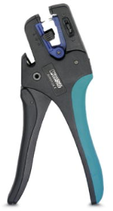Stripping pliers for Rubber and silicone insulations, 0.1-4.0 mm², AWG 28-12, cable-Ø 0.3-2.4 mm, L 191 mm, 136 g, 1212156