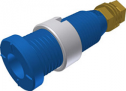 2 mm socket, screw connection, mounting Ø 8 mm, CAT III, blue, MSEB 2600 G M3 AU BL