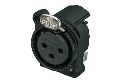 NC3FBH1-B Neutrik XLR Connectors