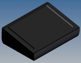 ABS enclosure, (L x W x H) 188.5 x 133.5 x 56.5 mm, black (RAL 9004), IP54, TK11SP.9