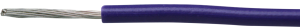 PVC-Stranded wire, high flexible, LiYv, 0.25 mm², AWG 24, purple, outer Ø 1.3 mm