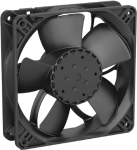 DC axial fan, 24 V, 119 x 119 x 32 mm, 220 m³/h, 47 dB, ball bearing, ebm-papst, 4314 N/2 HP