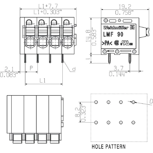 1424840000 Weidmüller PCB Connection Systems Image 3