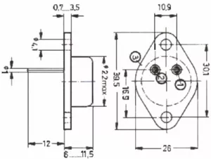 BDX67B DSI Bipolar Transistors