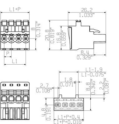1980240000 Weidmüller PCB Connection Systems Image 3