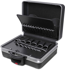 Rollers tool case, 42 compartments, without tool, (L x W x D) 480 x 350 x 190 mm, 8.2 kg, 6615 R