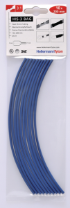 Heatshrink tubing, 3:1, (3/1 mm), polyolefine, cross-linked, blue