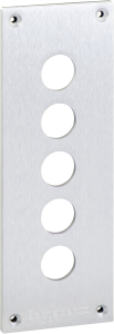 Front plate for control and signal devices, XAPE305